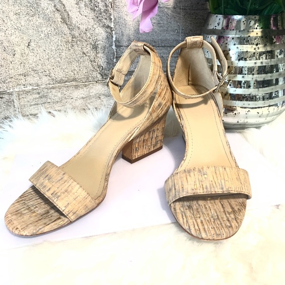 Johnston & Murphy Shoes - JOHNSTON & MURPHY Cork Ankle Strap Sandals Size 8